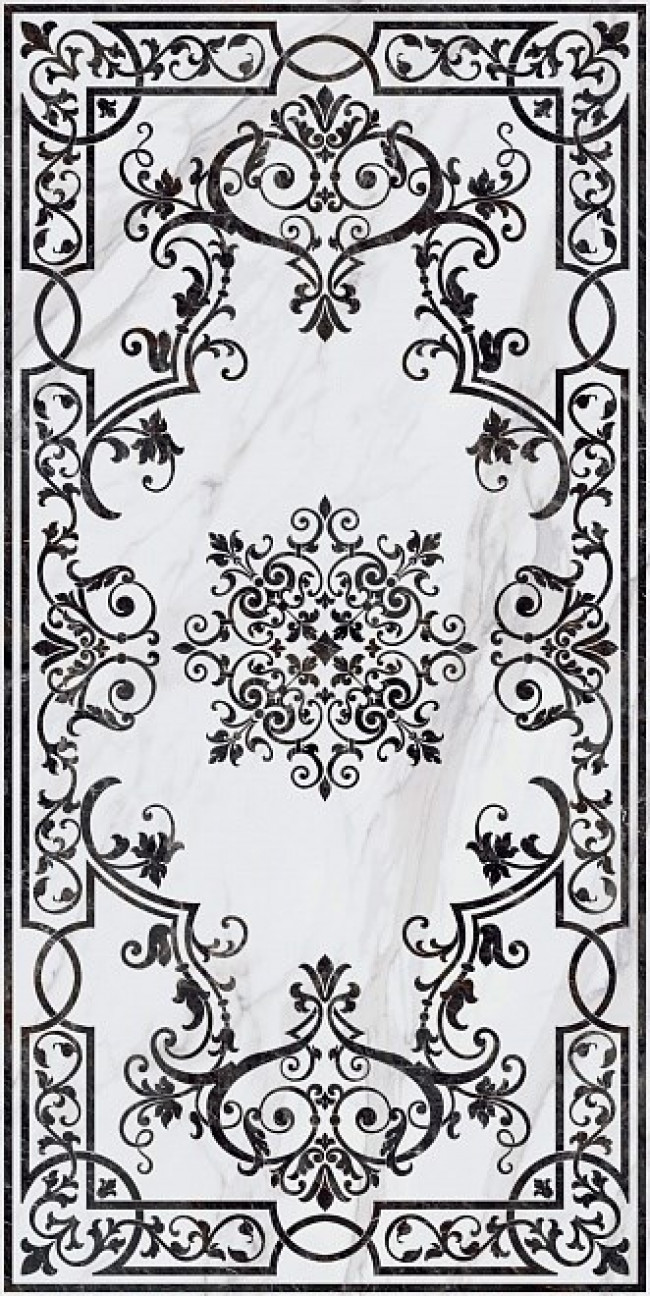 Керамогранит 239x120 11мм SG591702R Монте Тиберио декорированный лаппатированный Ковер глянцевая Kerama Marazzi Керамогранит 239x120 11мм SG591702R Монте Тиберио декорированный лаппатированный Ковер глянцевая Kerama Marazzi