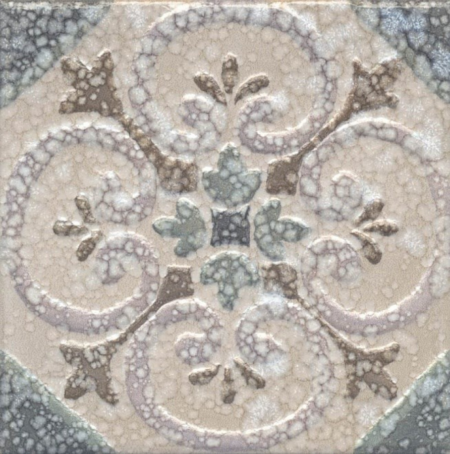 Плитка 15x15 6.9мм DDB3217023 Декор Барио матовая Kerama Marazzi Плитка 15x15 6.9мм DDB3217023 Декор Барио матовая Kerama Marazzi