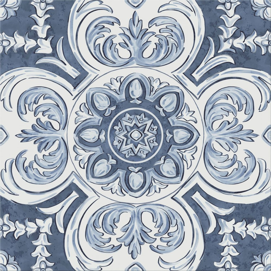 Керамогранит 30x30 8мм HGDA510SG9174 Декор Алмаш центр cиний матовая Kerama Marazzi Керамогранит 30x30 8мм HGDA510SG9174 Декор Алмаш центр cиний матовая Kerama Marazzi