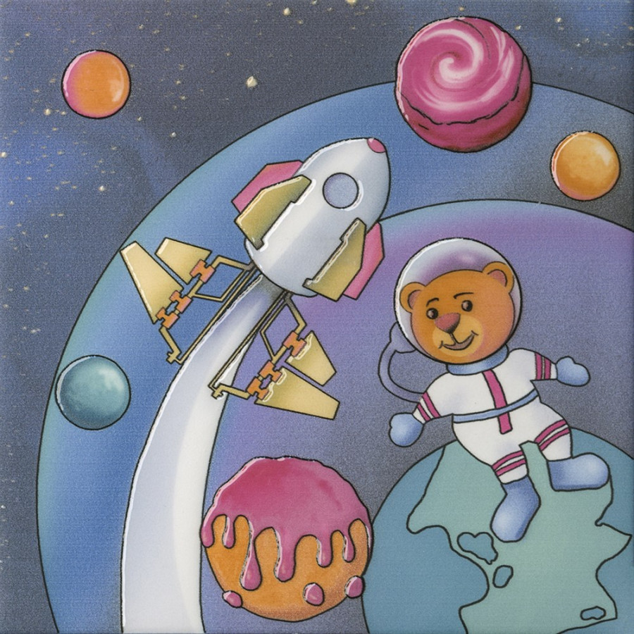 Плитка 20x20 6.9мм VTA3805009 Декор Космос 2 комбинированная Kerama Marazzi Плитка 20x20 6.9мм VTA3805009 Декор Космос 2 комбинированная Kerama Marazzi