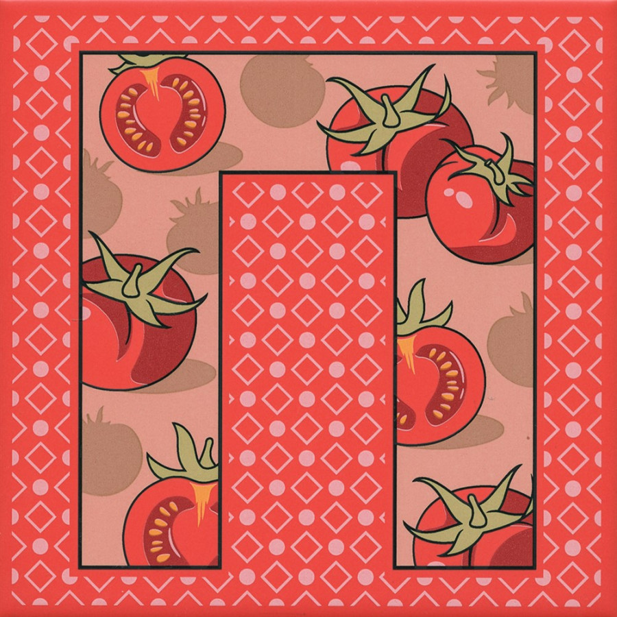 Плитка 20x20 6.9мм HGDA5625107 Декор Сад-огород Плитка 20x20 6.9мм HGDA5625107 Декор Сад-огород