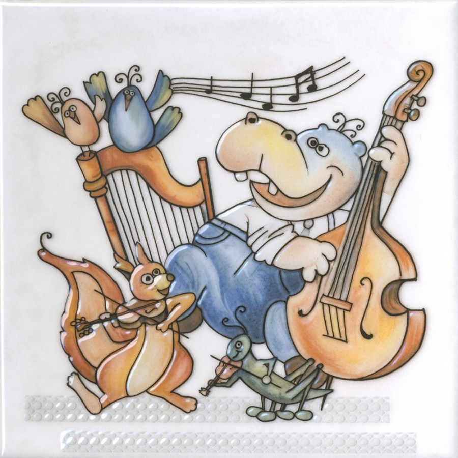 Плитка 20x20 6.9мм VTA4825232 Декор Симфония 3 глянцевый глянцевая Kerama Marazzi Плитка 20x20 6.9мм VTA4825232 Декор Симфония 3 глянцевый глянцевая Kerama Marazzi