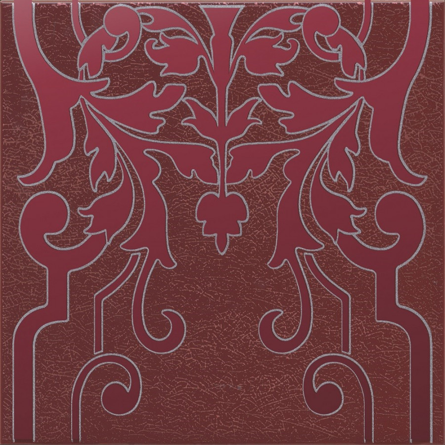 Плитка 20x20 6.9мм HGDC5665293 Декор Барберино 2 бордо глянцевый глянцевая Kerama Marazzi Плитка 20x20 6.9мм HGDC5665293 Декор Барберино 2 бордо глянцевый глянцевая Kerama Marazzi