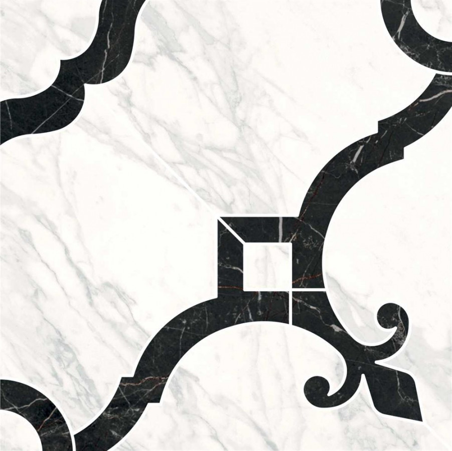 Керамогранит 30x30 9мм ID88T Декор Фрагонар наборный белый 14 розона натуральная матовая Kerama Marazzi Керамогранит 30x30 9мм ID88T Декор Фрагонар наборный белый 14 розона натуральная матовая Kerama Marazzi