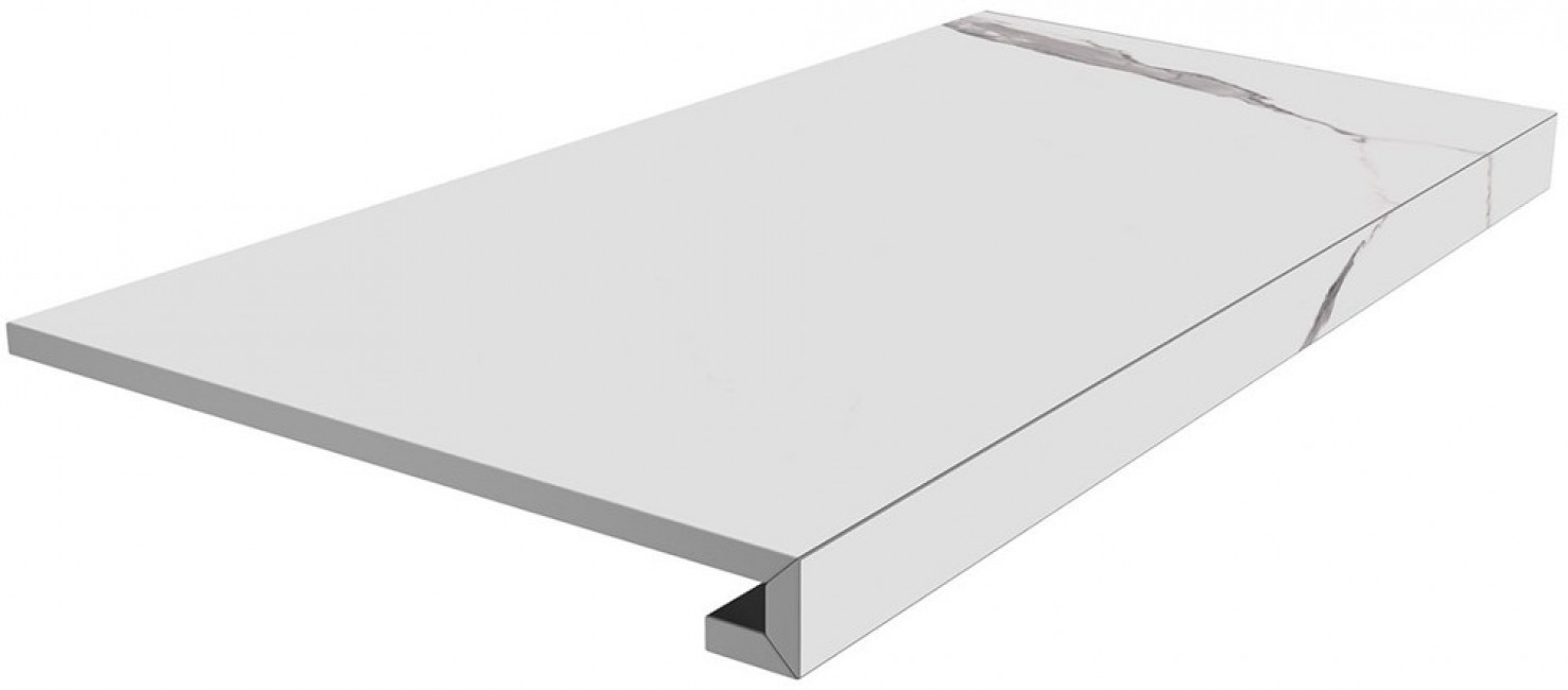 Ступень 80x33 SG849990RGCF клееная Монте Тиберио белый матовый натуральная матовая Kerama Marazzi Ступень 80x33 SG849990RGCF клееная Монте Тиберио белый матовый натуральная матовая Kerama Marazzi