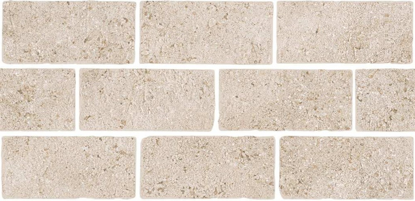 Мозаика 35x15 9мм BR024T Бордюр Роверелла бежевый мозаичный натуральная матовая Kerama Marazzi Мозаика 35x15 9мм BR024T Бордюр Роверелла бежевый мозаичный натуральная матовая Kerama Marazzi
