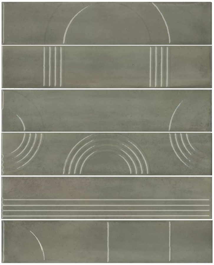 Плитка 36x29 10мм KMP3STA003RN6X Панно Мажорель зелёный глянцевый из 6 частей глянцевая Kerama Marazzi Плитка 36x29 10мм KMP3STA003RN6X Панно Мажорель зелёный глянцевый из 6 частей глянцевая Kerama Marazzi