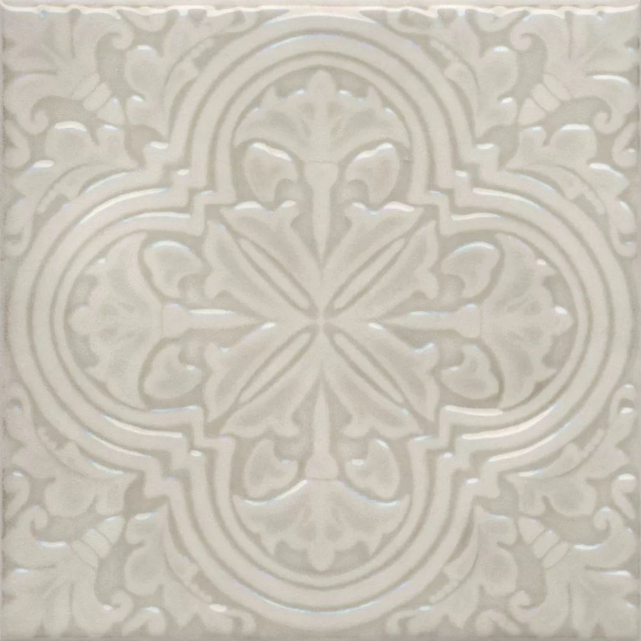 Плитка 15x15 6.9мм KMD3STA001BN Декор Фес бежевый светлый глянцевый глянцевая Kerama Marazzi Плитка 15x15 6.9мм KMD3STA001BN Декор Фес бежевый светлый глянцевый глянцевая Kerama Marazzi