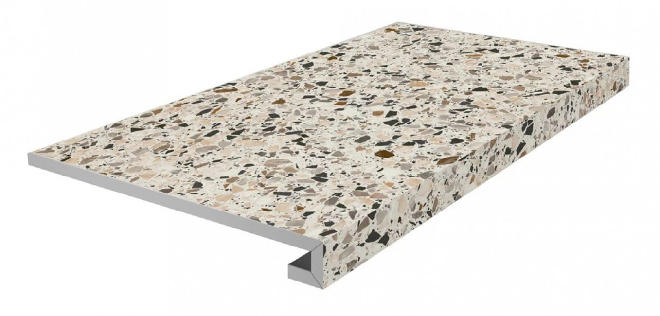 Ступень 60x33 9мм KM6060G0031RGCF фронтальная клееная Бричиола бежевый светлый матовый обрезной матовая Kerama Marazzi Ступень 60x33 9мм KM6060G0031RGCF фронтальная клееная Бричиола бежевый светлый матовый обрезной матовая Kerama Marazzi