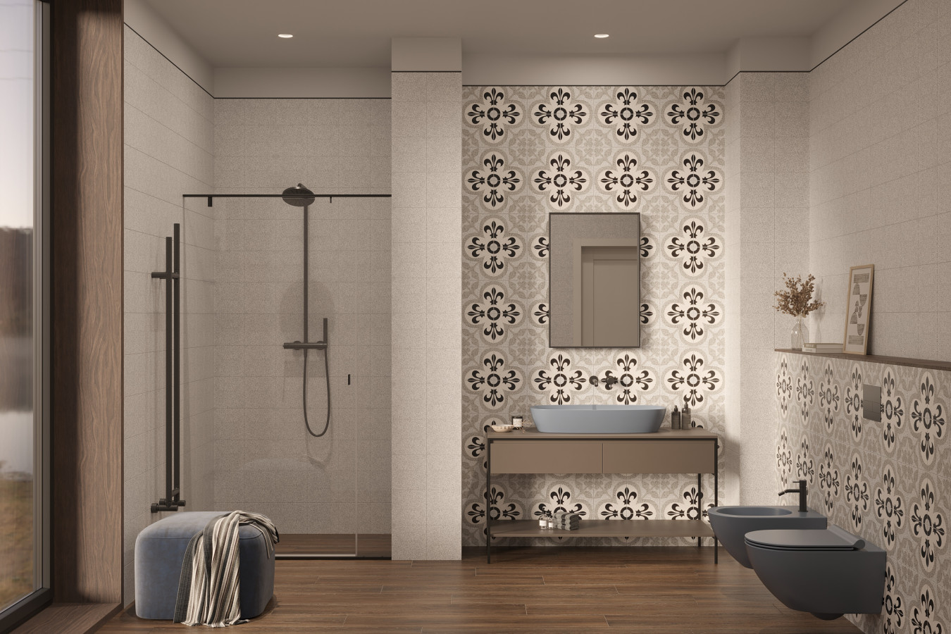 Керамогранит 20x20 8мм Point NEW DB_047 матовая Creto Керамогранит 20x20 8мм Point NEW DB_047 матовая Creto