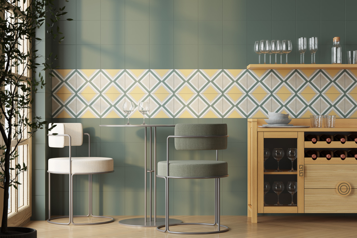 Керамогранит 20x20 8мм Poly Mustard NEW DB_012 матовая Creto Керамогранит 20x20 8мм Poly Mustard NEW DB_012 матовая Creto