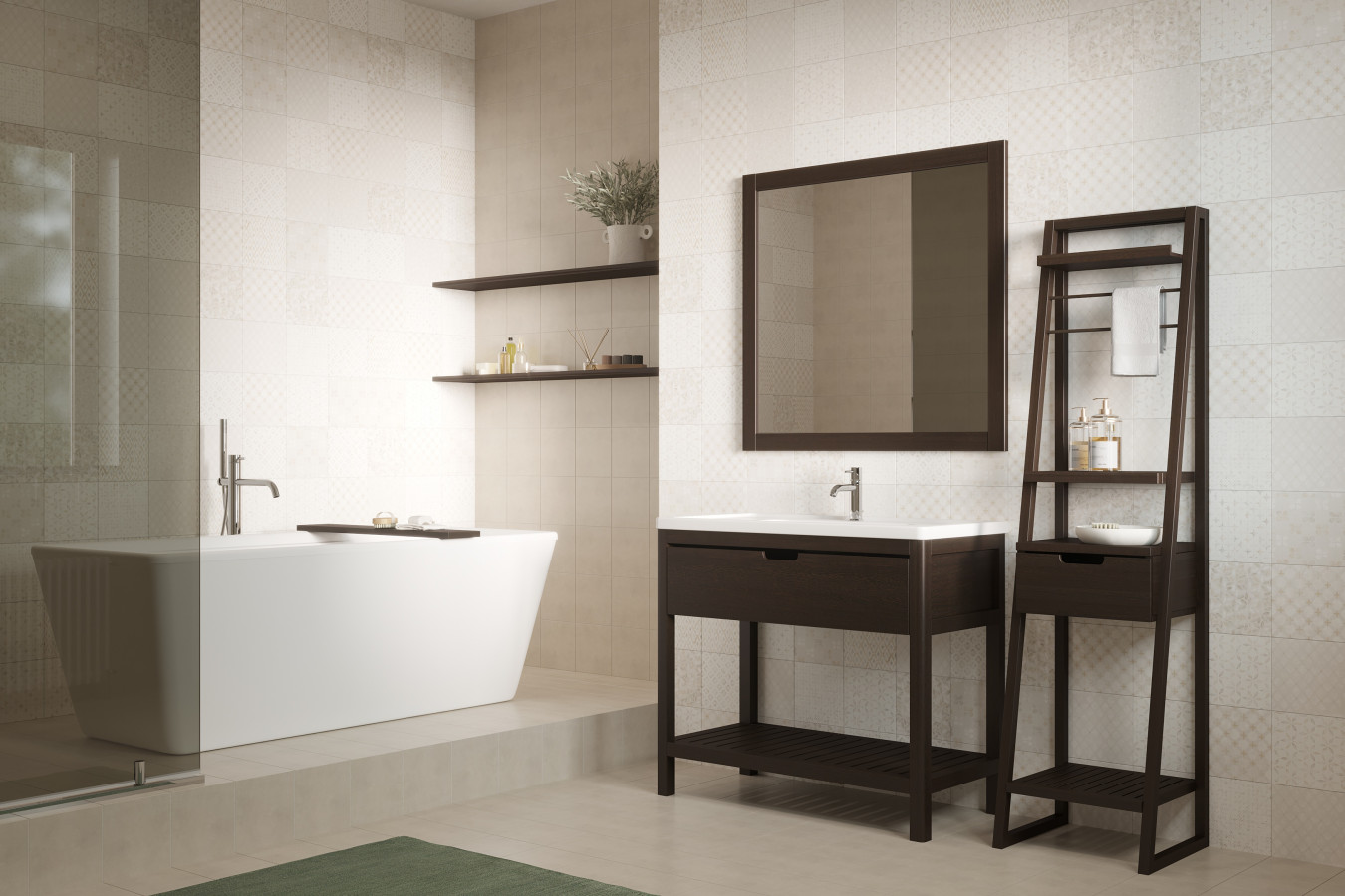 Керамогранит 20x20 8мм Sunrise NEW DB_001 матовая Creto Керамогранит 20x20 8мм Sunrise NEW DB_001 матовая Creto