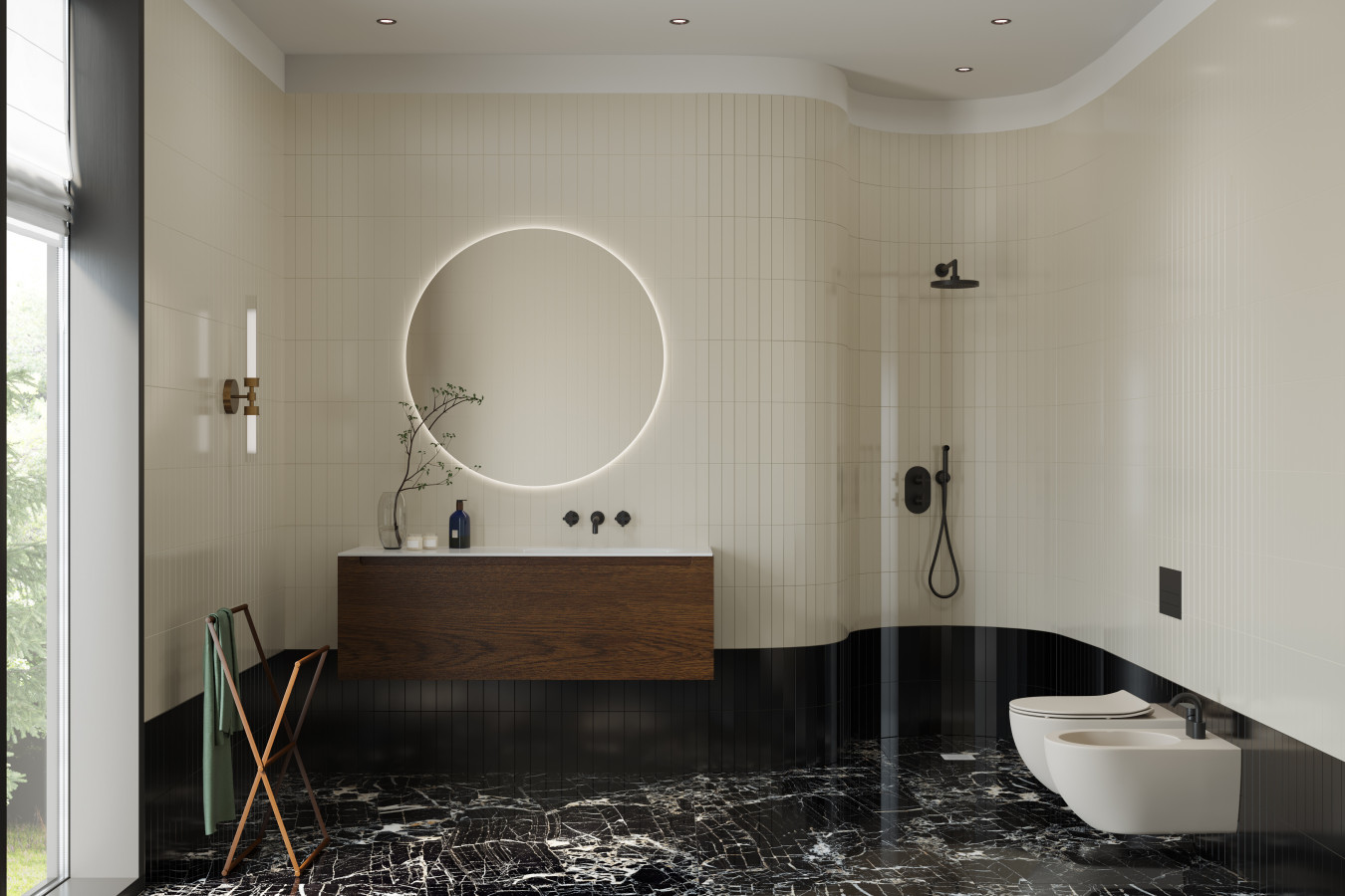 Плитка 5x5 9мм Aquarelle grizzly матовая Creto Плитка 5x5 9мм Aquarelle grizzly матовая Creto