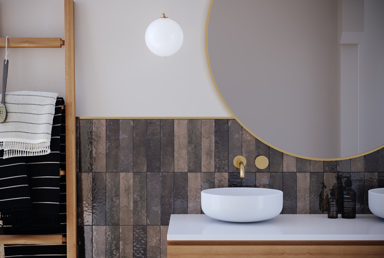 Плитка 5x5 9мм Aquarelle tiffany глянцевая Creto Плитка 5x5 9мм Aquarelle tiffany глянцевая Creto