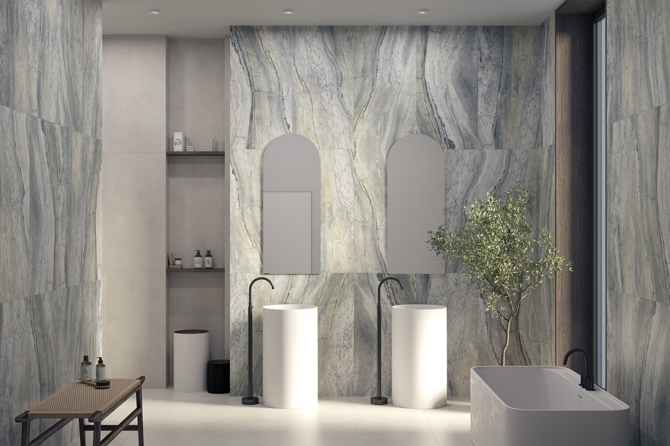 Керамогранит 60x60 6.5мм Elemento многоцветный ректификат сатинированная Meissen Керамогранит 60x60 6.5мм Elemento многоцветный ректификат сатинированная Meissen