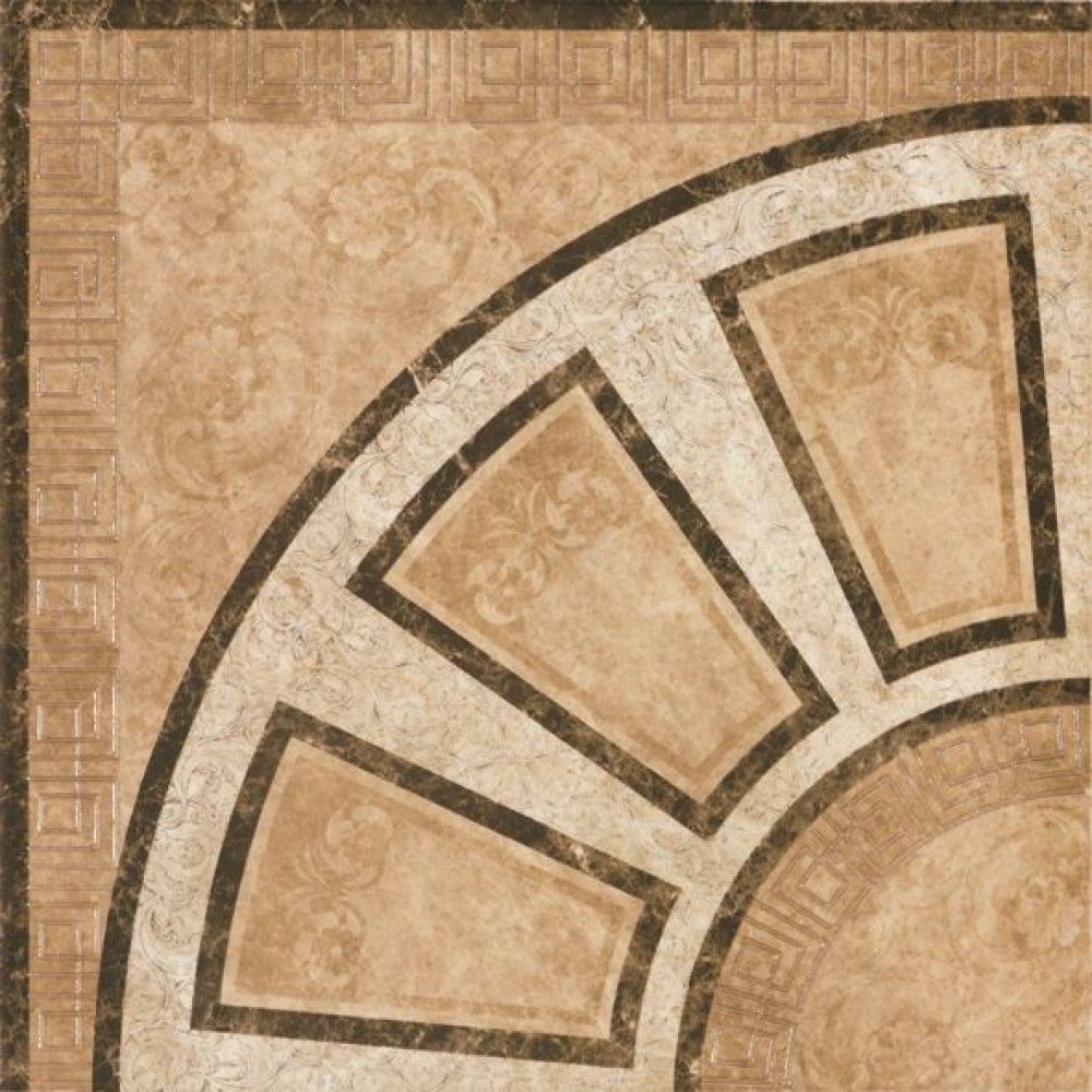 Декор 45x45 Roseton Chloe Set 4 глянцевая бежевый Ape Декор 45x45 Roseton Chloe Set 4 глянцевая бежевый Ape