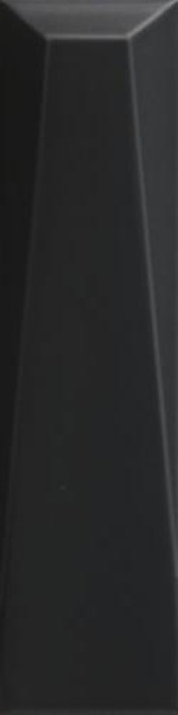 Плитка 20x5 Pyramid Night матовая черный 11мм Ape Плитка 20x5 Pyramid Night матовая черный 11мм Ape