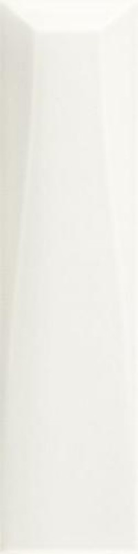 Плитка 20x5 Pyramid Snow матовая белый 11мм Ape Плитка 20x5 Pyramid Snow матовая белый 11мм Ape