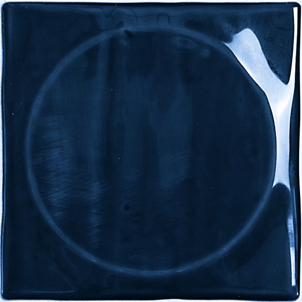 Плитка 11.8x11.8 Drach Navy глянцевая синий 11мм Ape Плитка 11.8x11.8 Drach Navy глянцевая синий 11мм Ape