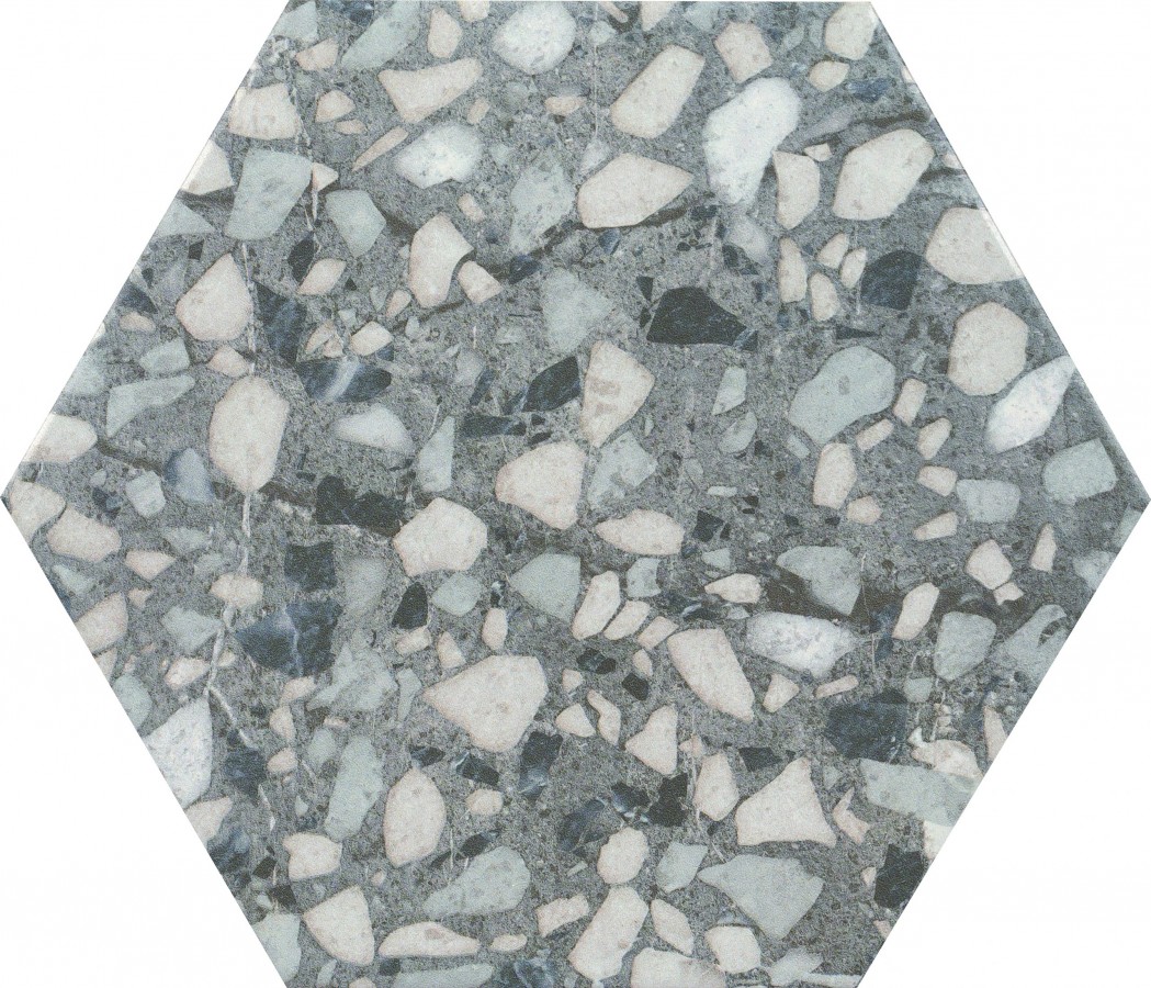 Керамогранит 27x23 Six terazzo grey матовая серый Durstone Керамогранит 27x23 Six terazzo grey матовая серый Durstone