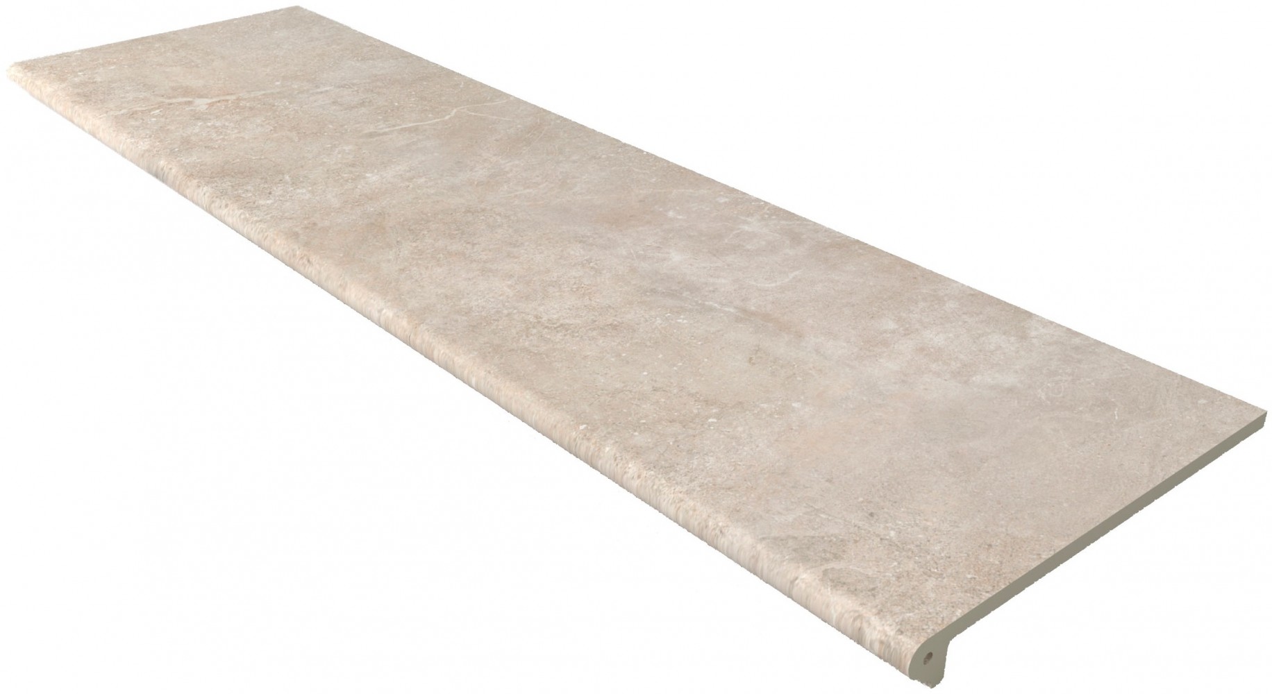 Клинкер Gres de Aragon 120x30 Peldaño Redondo 120 Petra Beige Liso матовая Клинкер Gres de Aragon 120x30 Peldaño Redondo 120 Petra Beige Liso матовая