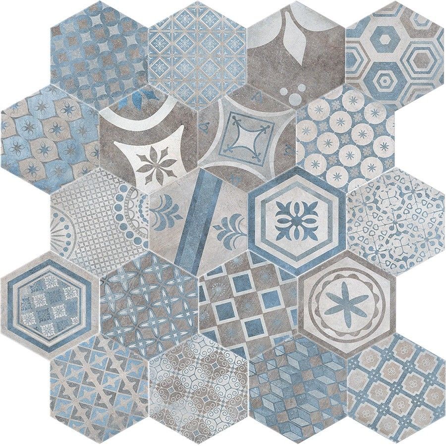 Керамогранит Esagona French Quarter Bourbon Street 24x27.7 Serenissima Cir Керамогранит Esagona French Quarter Bourbon Street 24x27.7 Serenissima Cir